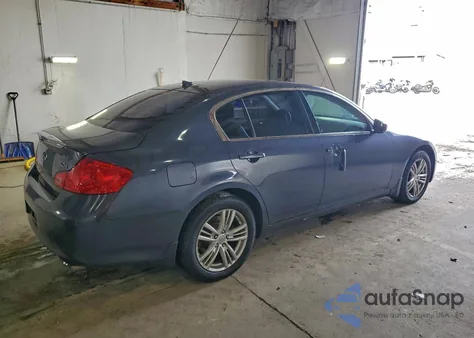 2011 Infiniti G25 from USA, damaged, VIN JN1DV6AR5BM651092